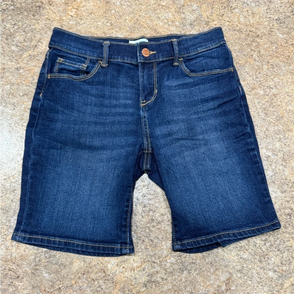 Old Navy Girls Denim Bermuda Shorts - Size 12